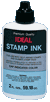 Accurate re-inking is a snap as replacement ink for self-inking stamps. A couple drops on the stamp pad allows thousands more impressions! Can be used on max/light and xstampers. 
 Black 2.oz bottle only </br> AtoZstamps.com