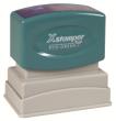This stamp is great for Bank Endorsements and Larger Message Stamps. Impression size is 1" X 2". Visit AtoZstamps.com