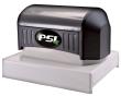 PSI 4696 Self Inker offer the ultimate in convenience. This is the ultimate eco-friendly stamp produced by Low Emissions Manufacturing. PSI 4696 offers virtually noiseless operation.