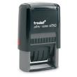 The Trodat 4750/L Date Stamp is the ideal marking device for anyone who uses a stamp regularly. Top quality development and finishing make this stamp a totally reliable rubber stamp.