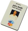 Digital Multi-Color Photo Name Badge with Double Sided Photo 2" x 3"