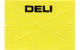 GX1812 Yellow/Black DELI Label for the 18-6 Labeler 