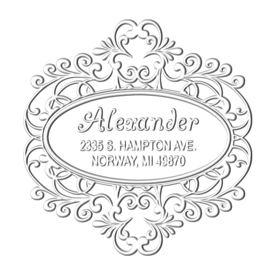 Brand your family name with a unique image on all stationary and correspondence using an Embossing Seal". Shiny "Square" Embossers are perfect for round, oval or square designs! And with magnetic dies, buy more than one design.