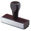 Traditional Wood Handle Rubber Stamps