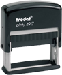 The Trodat Professional, the ideal marking device for anyone who uses a stamp regularly.

Top quality development and finishing make the Professional stamp a totally reliable office stamp.