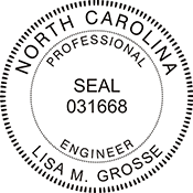 Select your Professional Designation and then select the embossing seal. Professional, Seal, Embosser, Desk Seal.