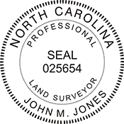 Select your Professional Designation and then select the embossing seal. Professional, Seal, Embosser, Desk Seal.