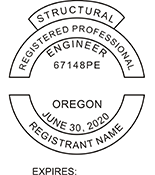 Select your Professional Designation and then select the embossing seal. Professional, Seal, Embosser, Desk Seal.