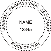 Select your Professional Designation and then select the embossing seal. Professional, Seal, Embosser, Desk Seal.