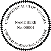 Select your Professional Designation and then select the embossing seal. Professional, Seal, Embosser, Desk Seal.