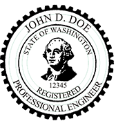 Fast&Friendly Service! Select your Professional Designation and then choose your Rubber Stamps.