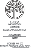 select your Professional Designation and then select the embossing seal or stamp or stamp enter your text information.