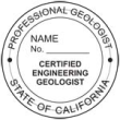 Professional Engineering Geologist