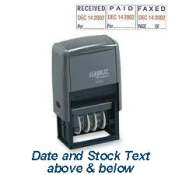 Stock Date Stamps