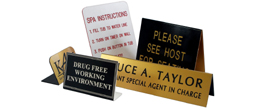 Tent and Freestanding Signs