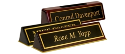 Piano Finish Easel Desk Signs