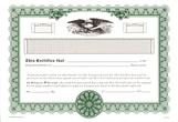 STOCK CERTIFICATES