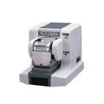 This machine will successfully and permanently perforate your documents, providing that extra degree of protection you need. Equipped with a full range of characters, dates, numbers, cancellations, logos and symbols.