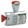 Trodat Classic Die Plate Daters have a modern look and a sturdy metal frame encased in an ergonomic shell.