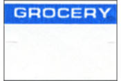 GX1812 White/Blue GROCERY Label for the 18-6 Labeler comes with security cross costs, visit AtoZstamps.com for more
Garvey Preprinted GROCERY Label