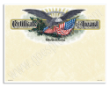 Certificate of Award 215 "CA Series" Package of 100 comes in Beige, visit AtoZstamps.com for more