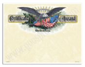 Certificate of Award 215 "CA Series" Package of 500 comes in Beige, visit AtoZstamps.com