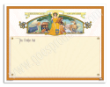 Certificate of Recognition 216 "CA Series" Package of 100 comes in orange, visit AtoZstamps.com for more