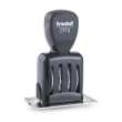 Trodat Classic Die Plate Daters have a modern look and a sturdy metal frame encased in an ergonomic shell.
