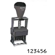 40220 - Steel Self-Inking Number Stamp Size: 1 / 6-Band