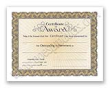 Certificate of Award 445 "CA Series" Package of 100 comes in Gold-Bronze, AtoZstamps.com for more