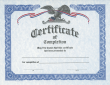 Certificate of Award 451 "CA Series" Package of 100 comes in blue, visit AtoZstamps.com for more