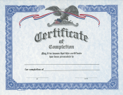 Certificate of Award 451 "CA Series" Package of 500 comes in blue, visit AtoZstamps.com for more