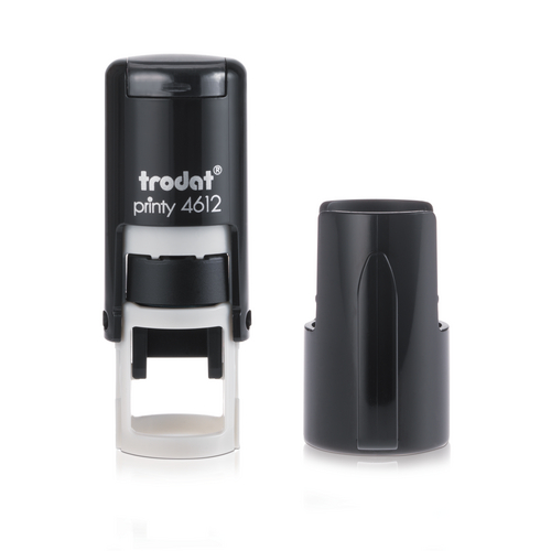 This Trodat Printy Tower text stamp is affordable, making high quality impressions. Users appreciate its ease of use and trouble free operation.
Maximum Text Plate Size: 3/4" Diameter