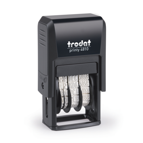The Trodat 4810 Mini Printy Dater is the ideal marking device for anyone who uses a stamp regularly.