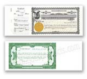 Small Stock Certificates "Goes 53 Series" Package of 500 is available at AtoZstamps.com 15 x 5 3/4 Stock Certificates w/ 4" stub