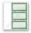 Small Border w/stub "6130 Series" Package of 100 is 6 per sheet, coming in colors: blue, red, green, and orange, AtoZstamps.com 8 1/2 x 11 - 3 up, Imprint Area 2 1/2 x 5