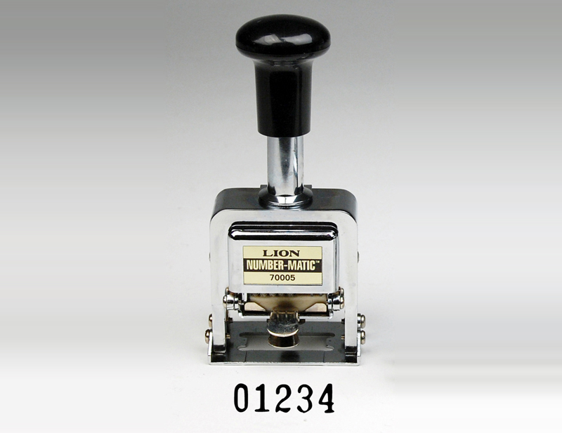 Standard-Duty Automatic Numbering Machine, 5-wheel