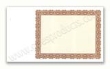 Any Use Certificate w/stub "740 Series" Package of 100	comes in blue, brown, green and orange, AtoZstamps.com 15 x 8 1/2 blank - 11 x 8 1/2 with 4" stub
