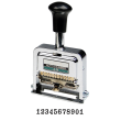 Lion automatic numbering machine is precision crafted of one-piece hardened steel frame and finished in a high polish chrome. All metal interior construction provides years of reliable use. Easy to grip handle, made of 100% recycled, high impact plastic.