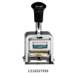 Lion numbering and dating machine is precision crafted of one-piece hardened steel frame and finished in a high polish chrome. All metal interior construction provides years of reliable use. Easy to grip handle, made of 100% recycled, high impact plastic.