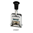Lion automatic numbering machine is precision crafted of one-piece hardened steel frame and finished in a high polish chrome. All metal interior construction provides years of reliable use. Easy to grip handle, made of 100% recycled, high impact plastic.