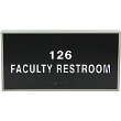 CFA412 - Custom Framed ADA Signage 4" x 12"