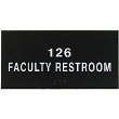 CUA412 - Custom Unframed ADA Signage 4" x 12"