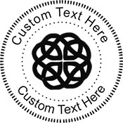 Celtic Embossing Seal. Choose your mount and view your custom text in a live preview. Find all your custom embossing needs Embossingseal.com