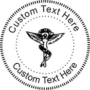 Chiropractor Embossing Seal. Choose your mount and view your custom text in a live preview. Find all your custom embossing needs at Embossingseal.com
