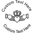 Claddah Embossing Seal. Choose your mount and view your custom text in a live preview. Find all your custom embossing needs at Embossingseal.com