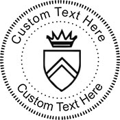 Crest Embossing Seal. Choose your mount and view your custom text in a live preview. Find all your custom embossing needs at Embossingseal.com