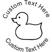 Duck Embossing Seal. Choose your mount and view your custom text in a live preview. Find all your custom embossing needs at atozstamps.com