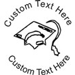 Grad Embossing Seal. Choose your mount and view your custom text in a live preview. Find all your custom embossing needs at atozstamps.com