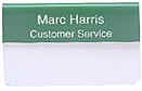 3/4 in. x 3 in. Pocket Name Badge Max 2 Lines